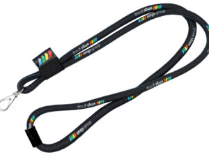 Accessorio promozionale: Lanyard Tubolare con Sgancio di Sicurezza, pratico e resistente, ideale per ambienti di lavoro. Offerto da AMGS Group.