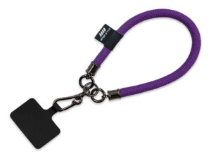 Cordino da polso tubolare corto personalizzato (15 cm) - vari colori. Disponibile presso AMGS Group.
