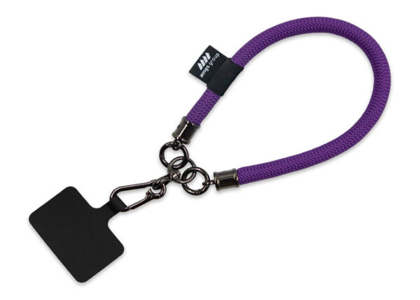 Cordino da polso tubolare corto personalizzato (15 cm) - vari colori. Disponibile presso AMGS Group.
