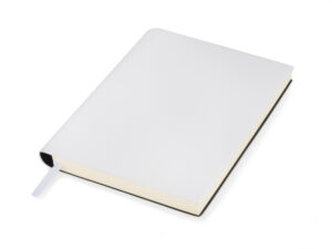 Promotional notebook BELLIS A5 with logo, elegant customizable branded gift.